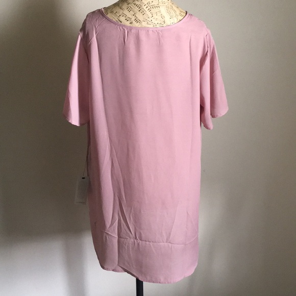 NWT Loralette Blush Pink Blouse - Picture 4 of 5